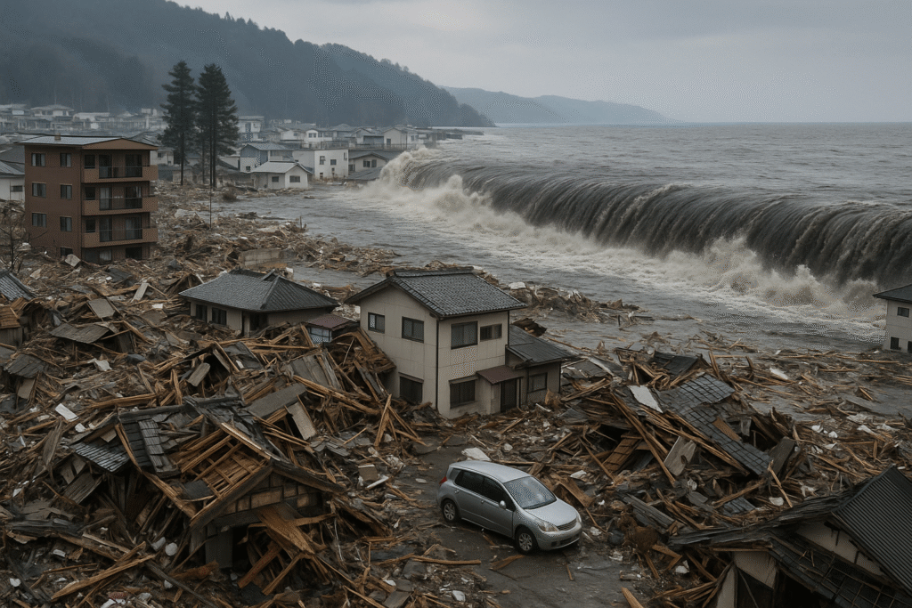 Powerful 7.5-magnitude earthquake strikes Japan's northeast