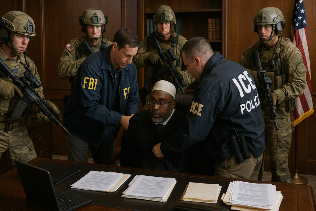 FBI & ICE Raid Somali Judge’s Office in Minnesota — 26 Dirty Cops & Drugs Exposed | US Military