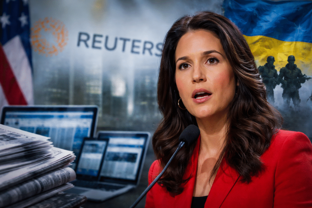 Reuters spreading lies and propaganda to prolong Ukraine conflict – Gabbard