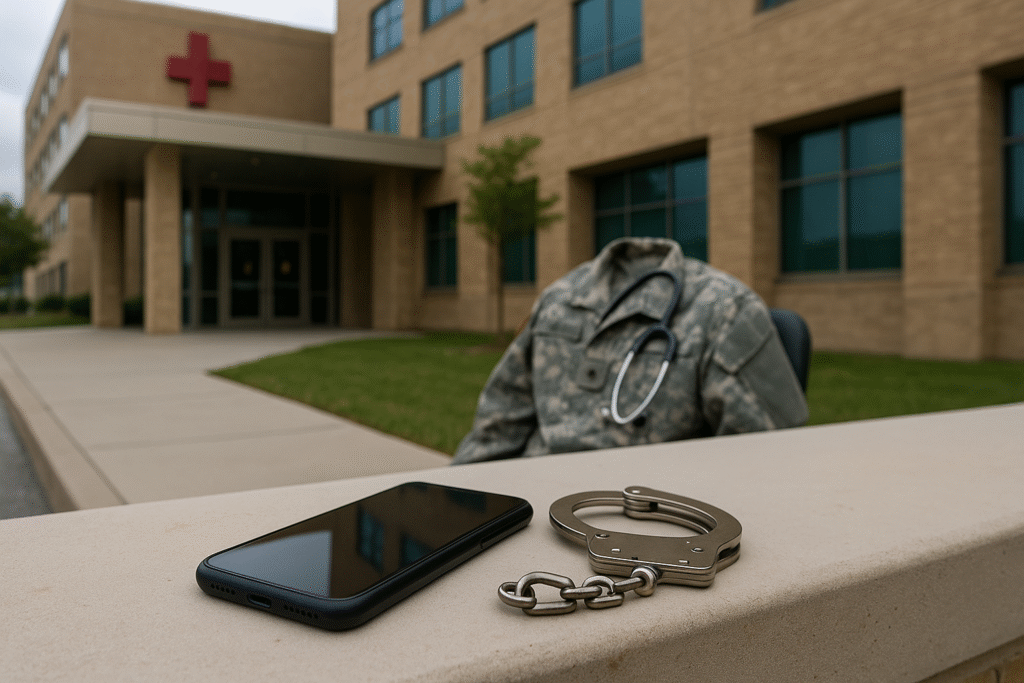 SICK- Army Doctor Arrested For Secretly Filming Dozens Of Women