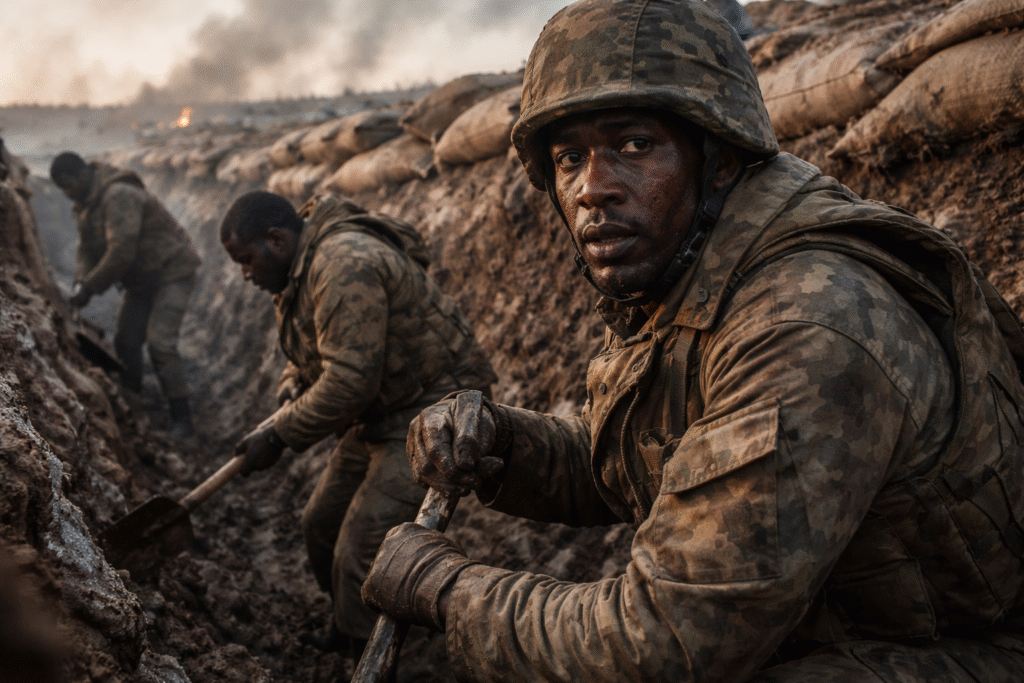 South African Men 'Scammed' Into Fighting For Russia Become Trench Diggers