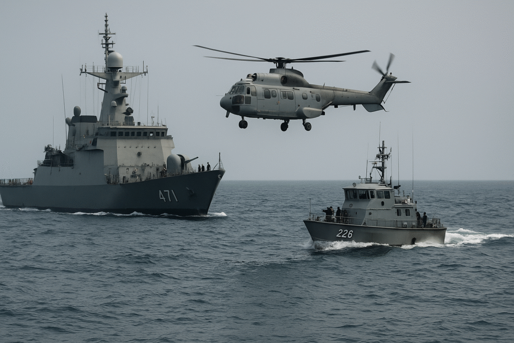 Thai Navy Launches Naval, Air Force Operation Near Cambodian Border - Military