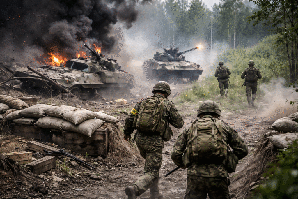 The Ukrainian Armed Forces abandoned some of their strongholds near Vovchansk as reserves were dispatched to Kupyansk.