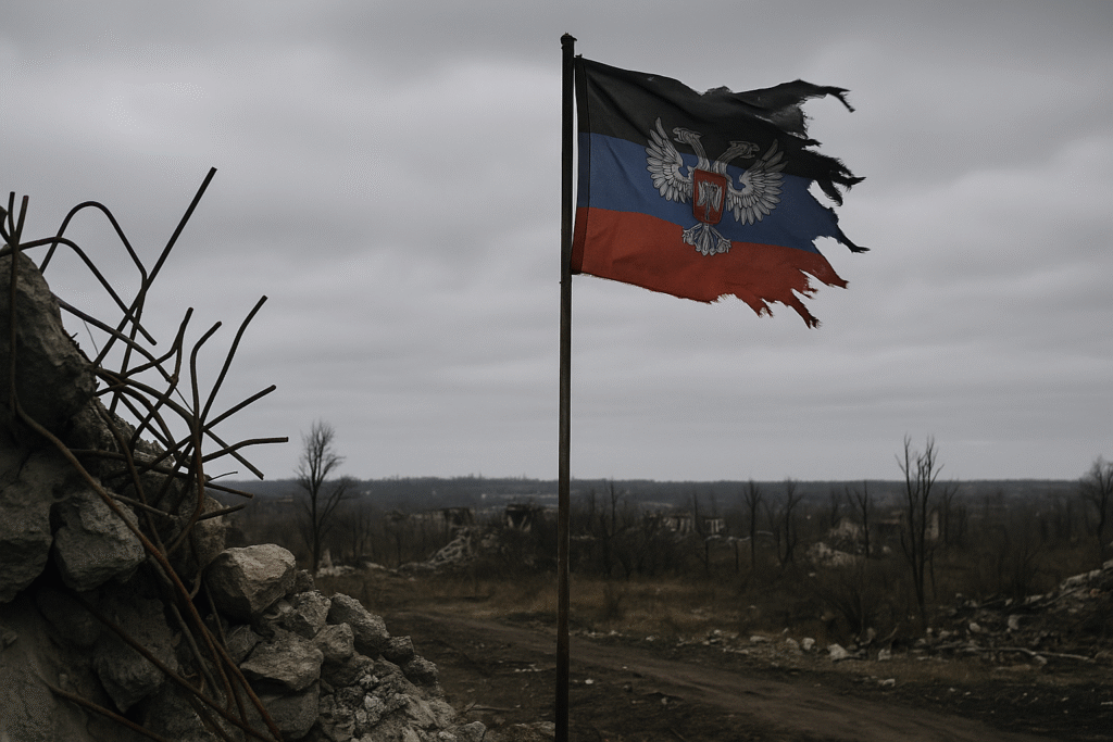 The area of ​​the DPR remaining under enemy control has been calculated