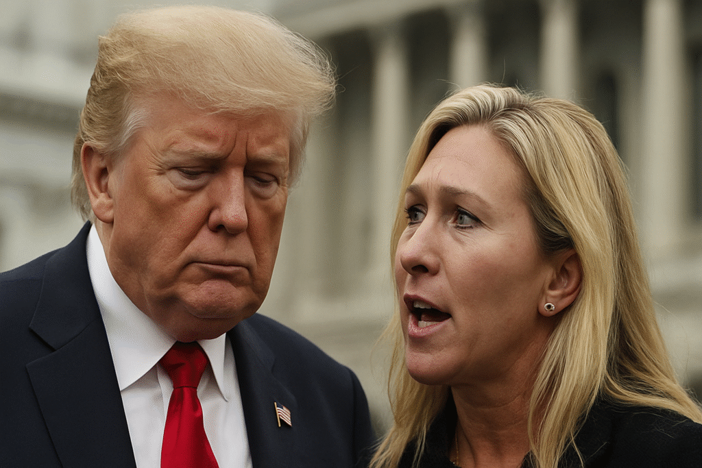 Trump Reveals Hilarious Reason for Why Marjorie Taylor Greene Turned on Him