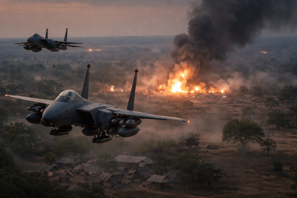 Trump says US struck Islamic State targets in Nigeria after group targeted Christians