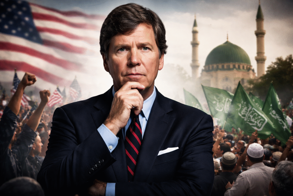 Tucker Carlson: A Christian Kufir Promoting Islam