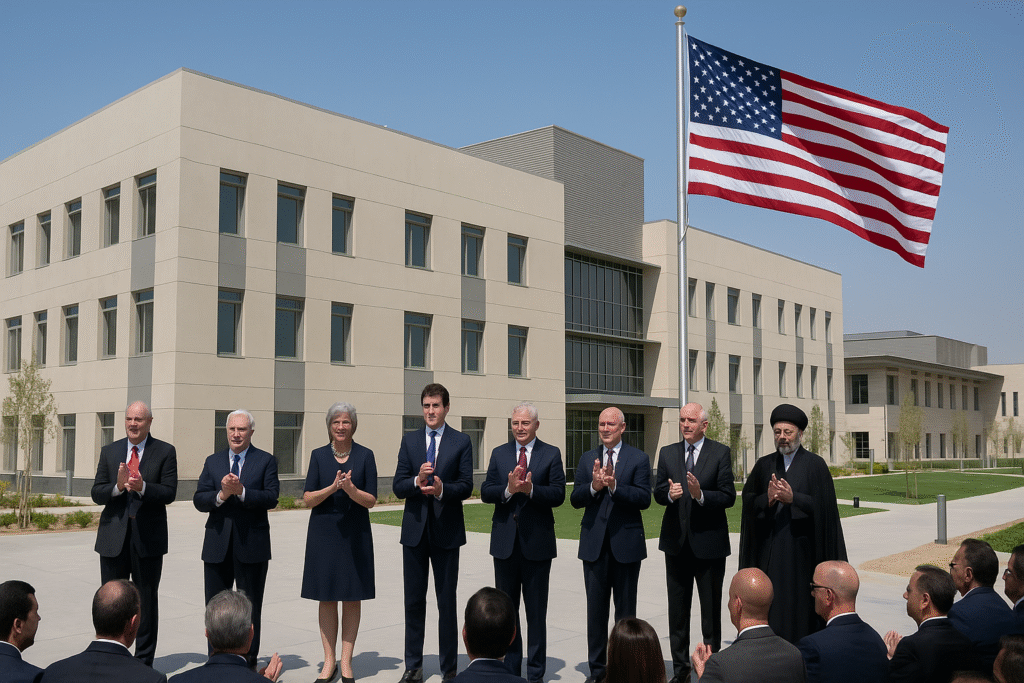 US Opens $800 Million Consulate Compound in Erbil, Iraq