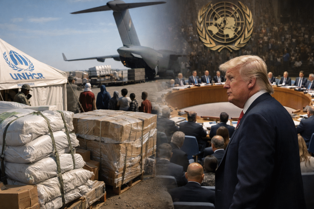 US pledges $2 billion for UN humanitarian aid as Trump warns agencies must ‘adapt or die’
