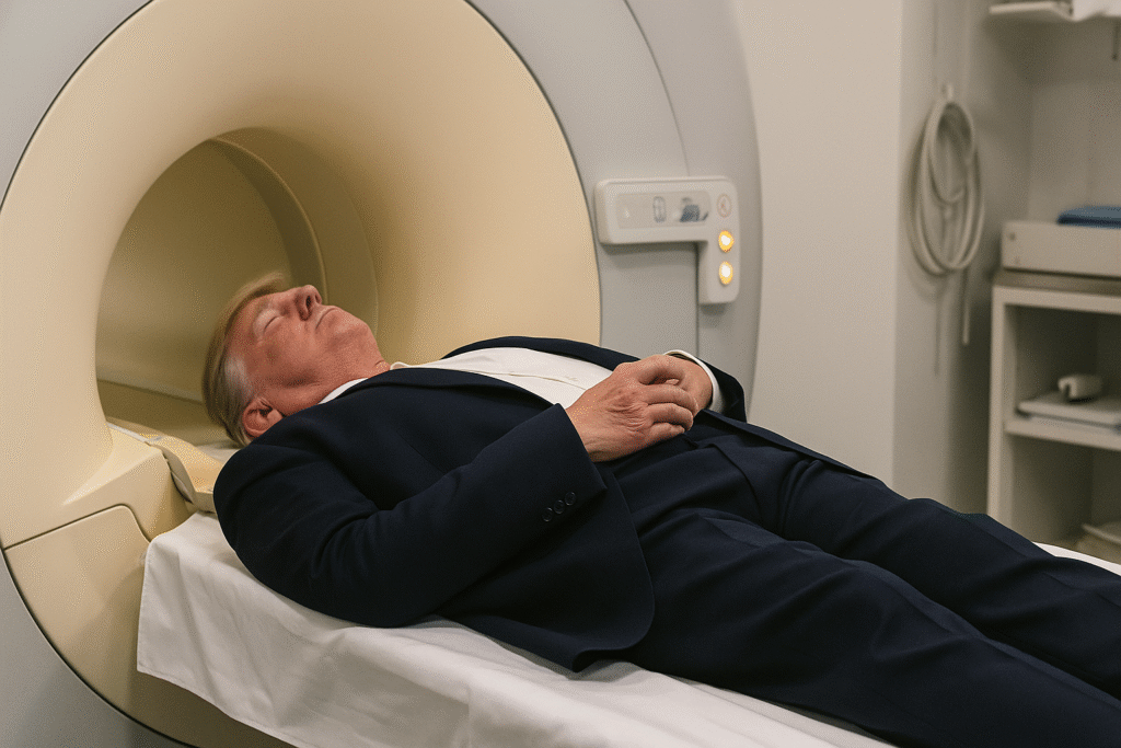 White House Details Trump's Preventative MRI, Declares ‘Excellent Overall Health’