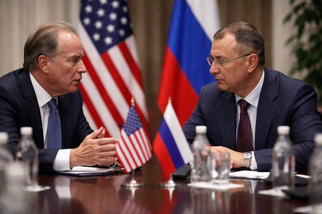 Witkoff calls talks with Putin envoy ‘productive’