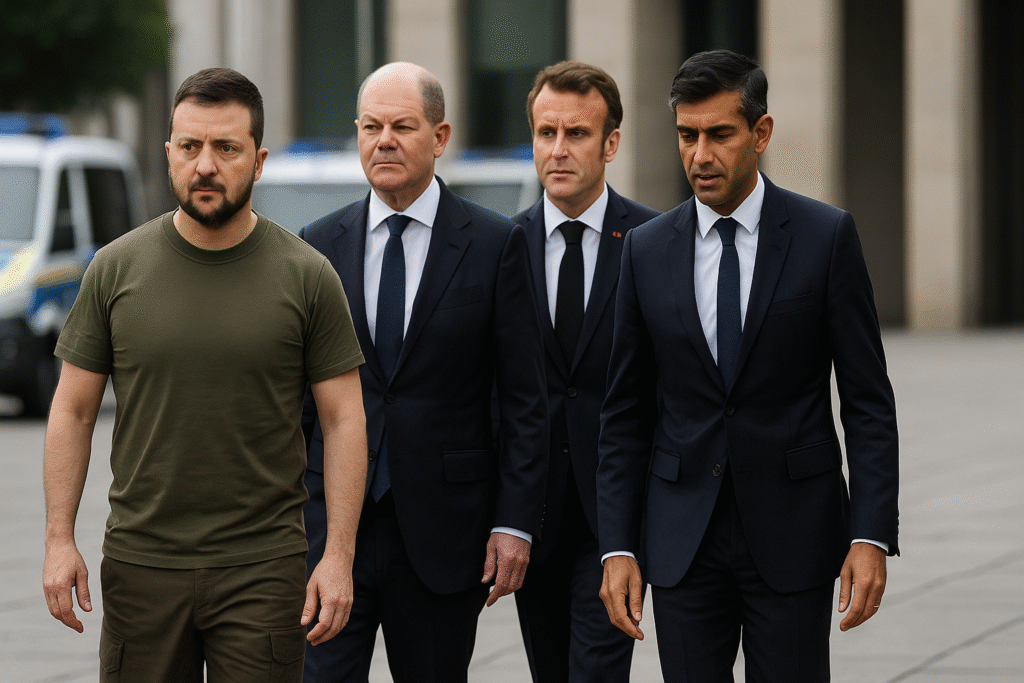 Zelenskyy and Coalition of Willing Will Meet in Berlin to Finalize Ukraine Counterproposal December 15