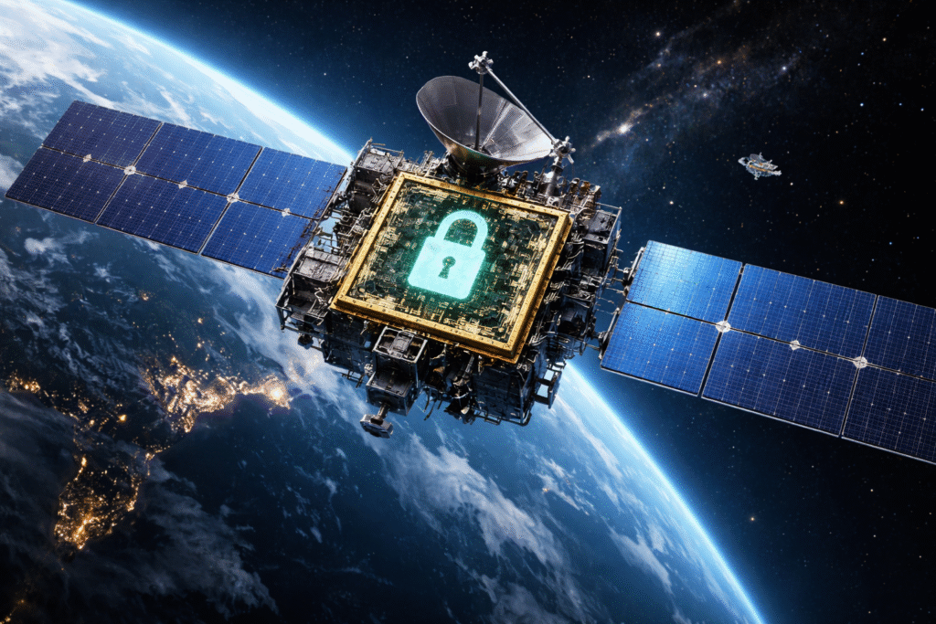 Leonardo DRS space radio completes first secure on orbit data transport test