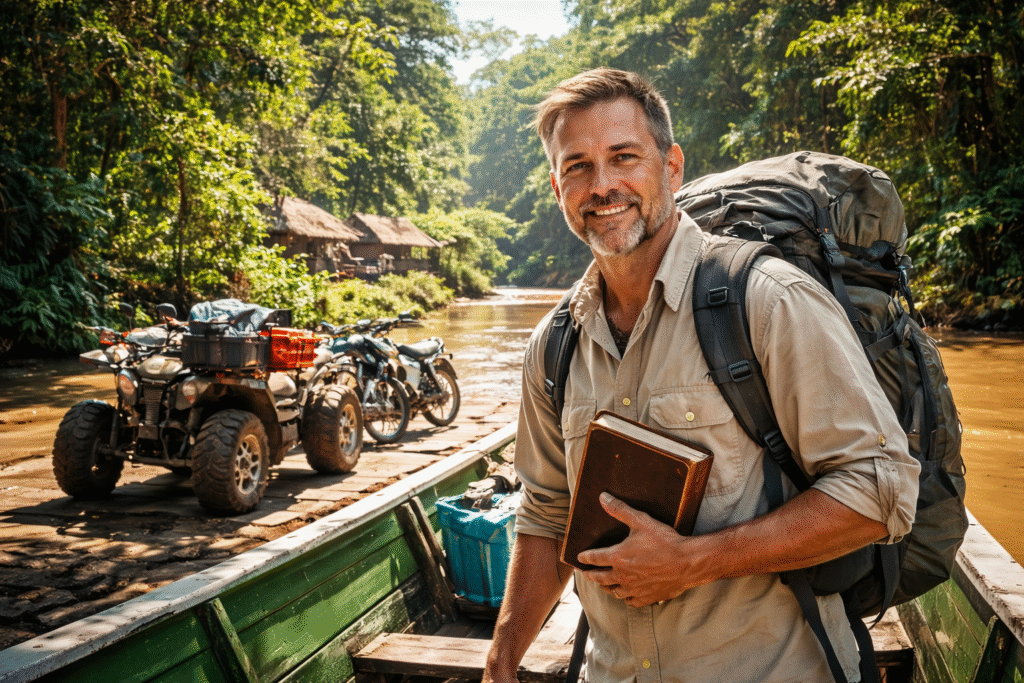 When a rich man gave up his 'toys' to follow Jesus to the Amazon