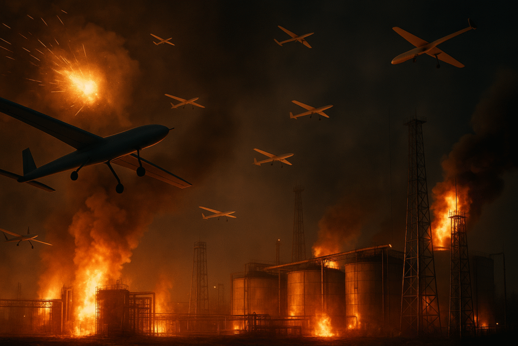 New Ukrainian drone attack: Southern Russia and the Volga region under attack