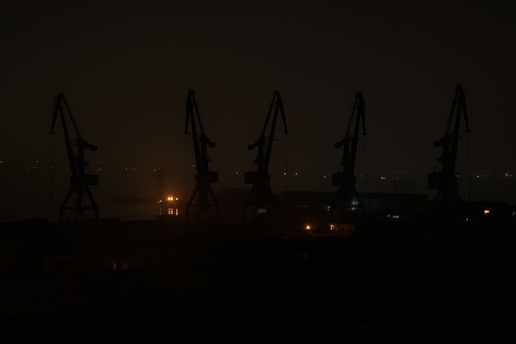 More than 20 substations in ports in the Odessa region were disabled by strikes by the Russian Armed Forces.