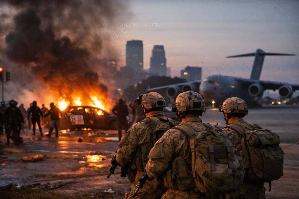 Breaking Alaska-based Army paratroopers placed on standby amid Minnesota violent riots