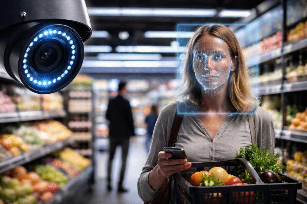 Grocery store chain’s biometric surveillance, sparking privacy concerns