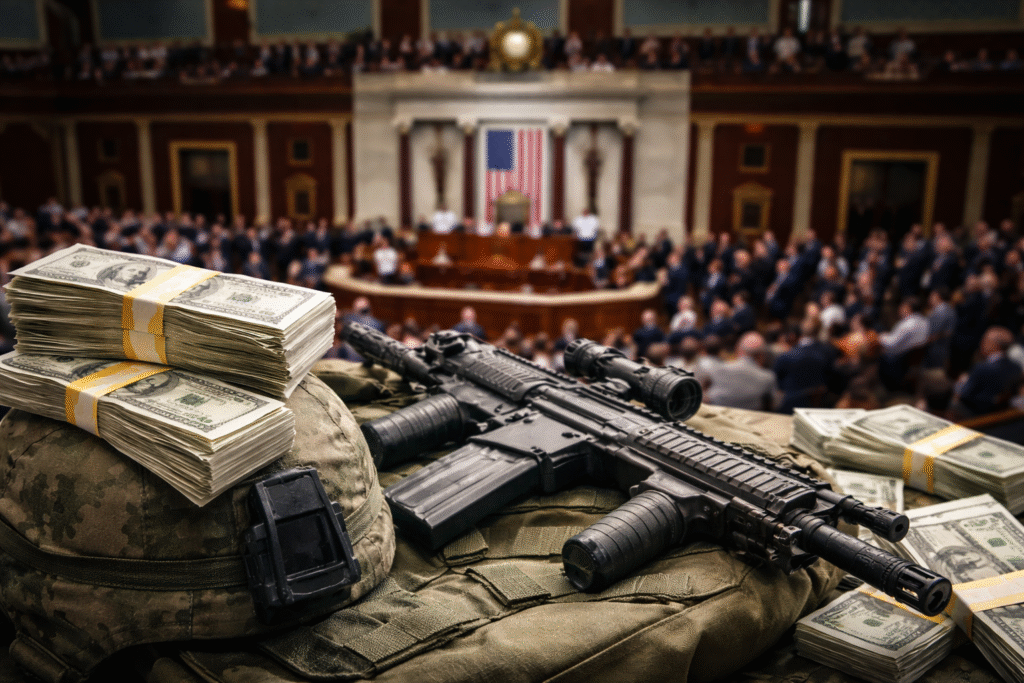 House Passes $839 Billion Defense Bill Bursting With Pork
