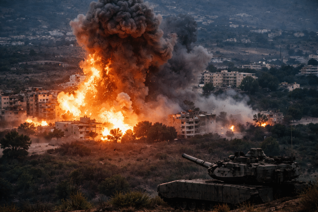 Israel strikes southern Lebanon (VIDEO)