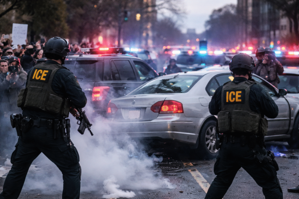 Media Don’t Want You To Know Anti-ICE Driver In Minneapolis Rammed Agents With Her Car