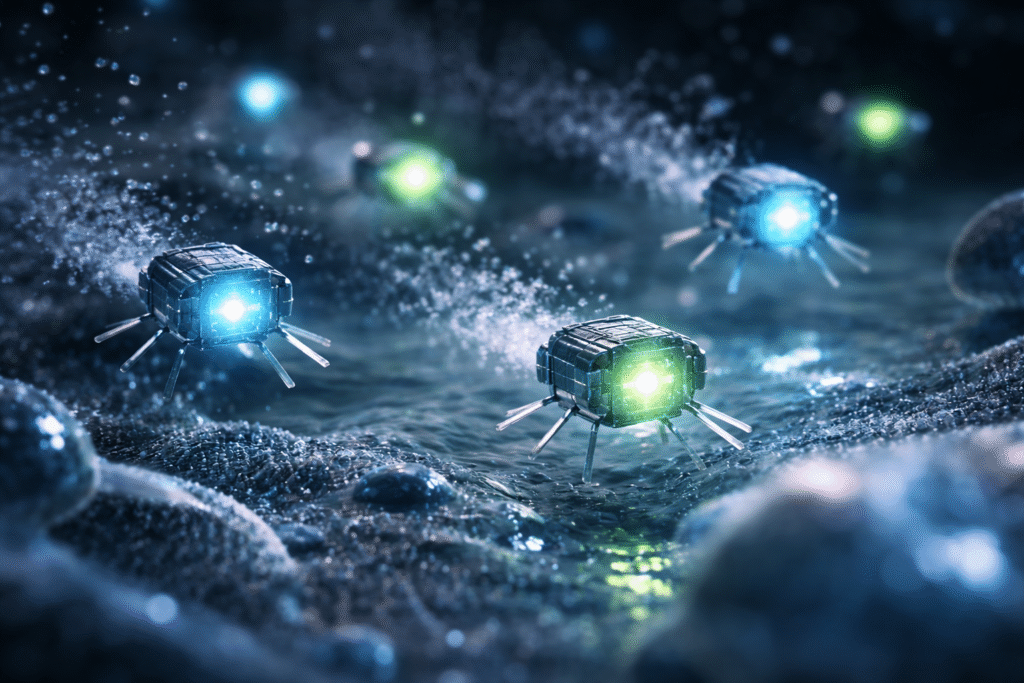 Scientists create robots smaller than a grain of salt that can think