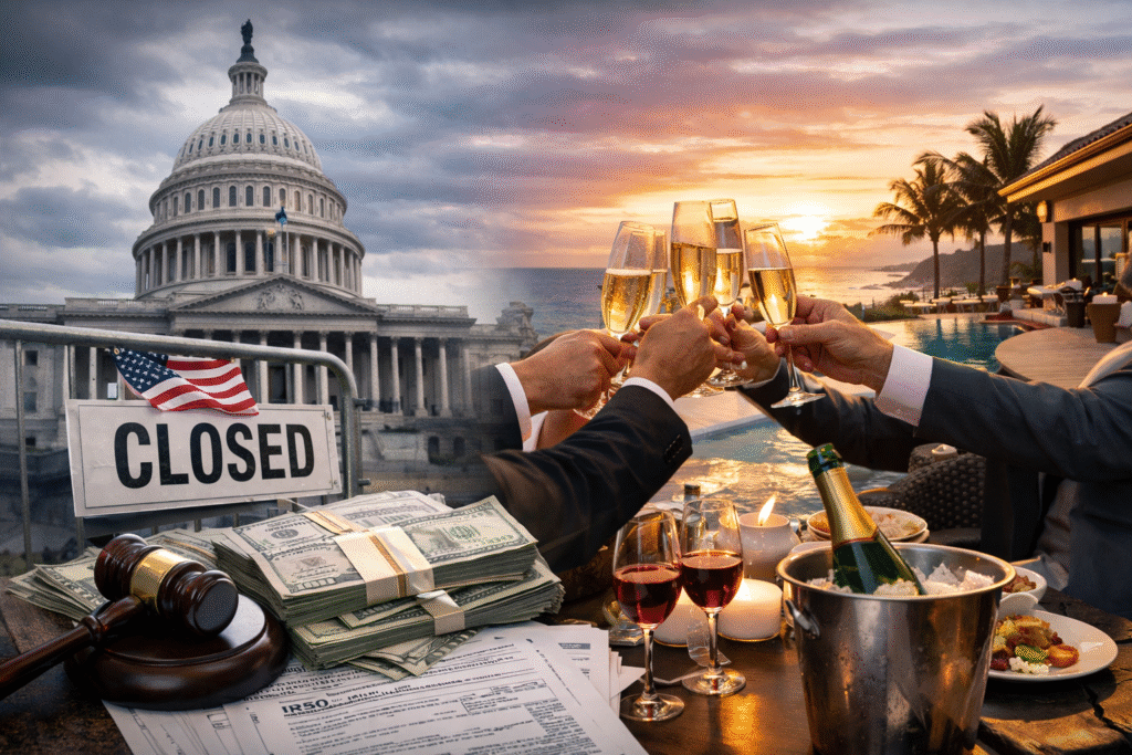 Senate Democrats spent lavishly on luxury retreats during government shutdown, filings show