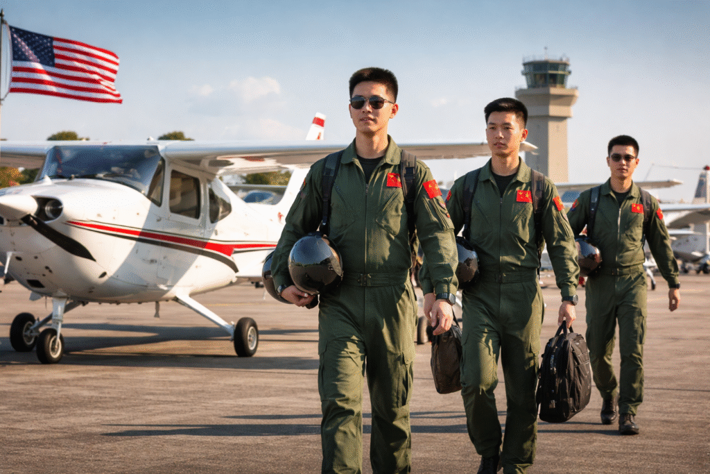 TOP SECRET: Thousands of Chinese Pilots Are Trained Every Year in California and Arizona, Strengthening the CCP’s Military Power