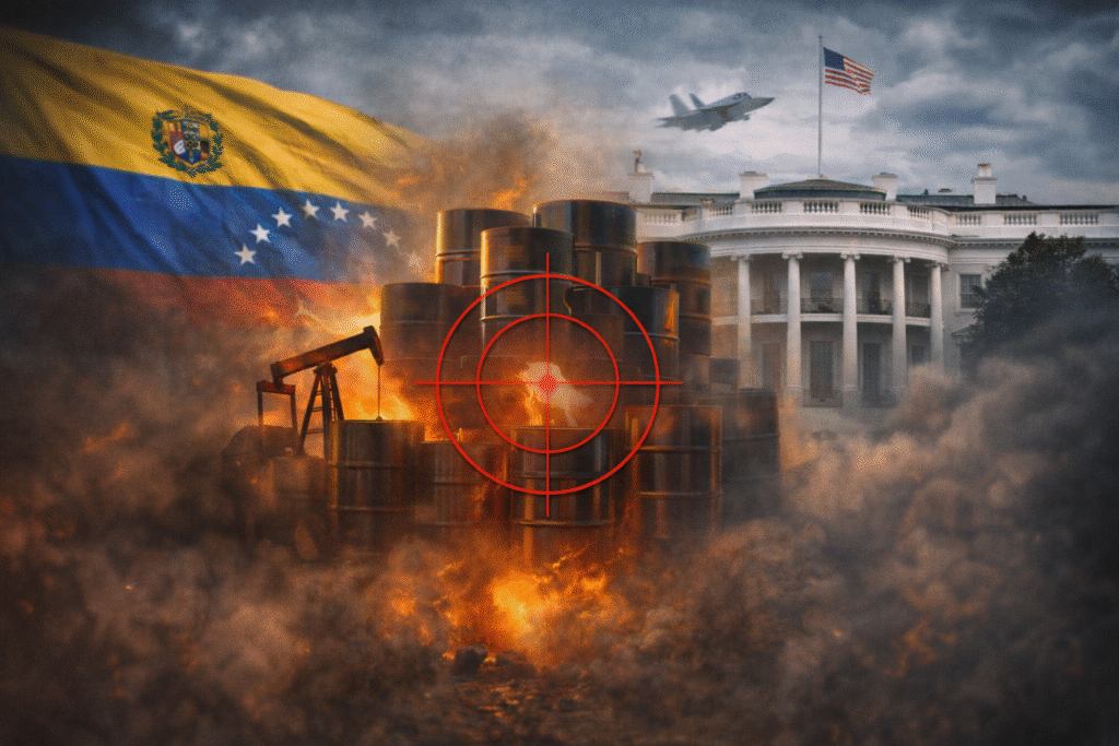 The White House is threatening other Venezuelan politicians with Maduro's fate.