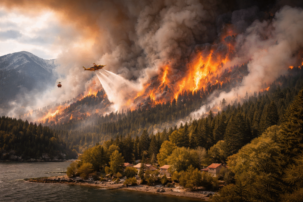 Thousands Evacuate As MASSIVE Wildfires Devastate Patagonia In Argentina