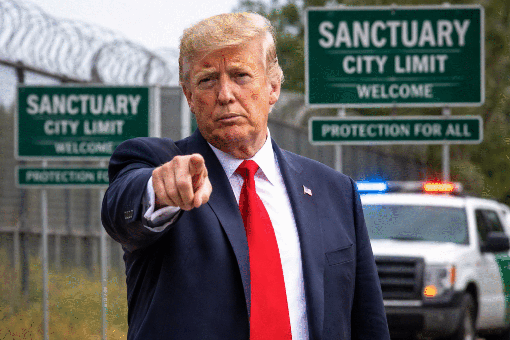 Trump Calls For Legislation To End Sanctuary Cities