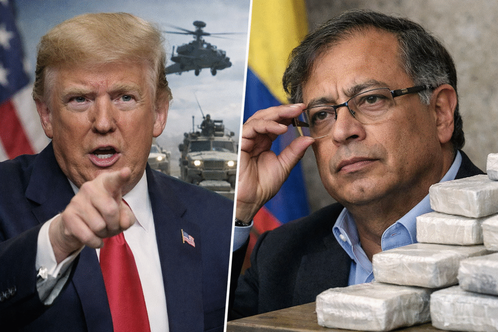 Trump Considers Attack Against Colombia, Accuses President of Producing Cocaine