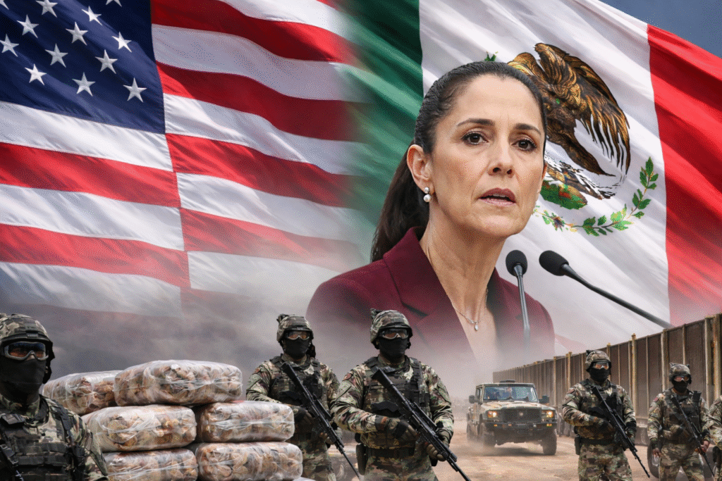 Trump Presses Mexico on Cartels — Even as President Sheinbaum Says No to U.S. Military Help