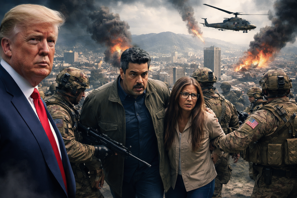 Trump says U.S. 'going to run' Venezuela for time being in wake of the capture of dictator Maduro and his wife