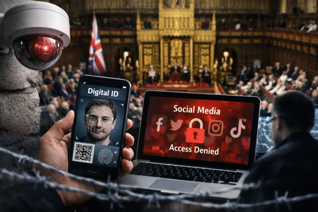 UK House of Lords Backs Under-16 Social Media Ban, Fueling Fears of Digital ID and Lost Anonymity