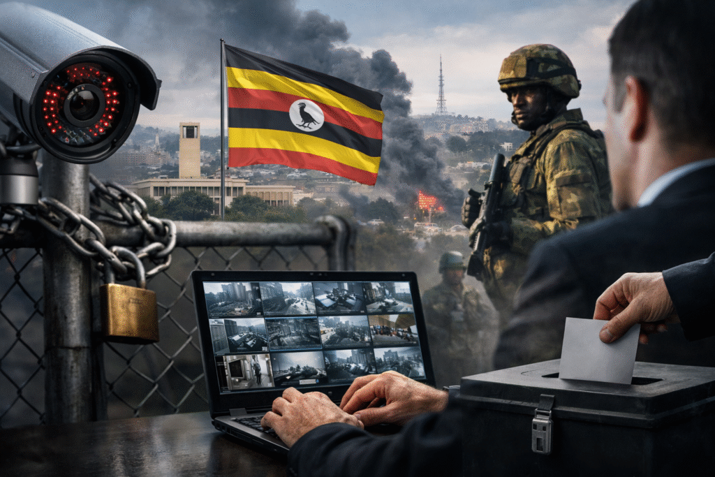 Uganda Imposes Nationwide Internet Shutdown Ahead of 2026 Election