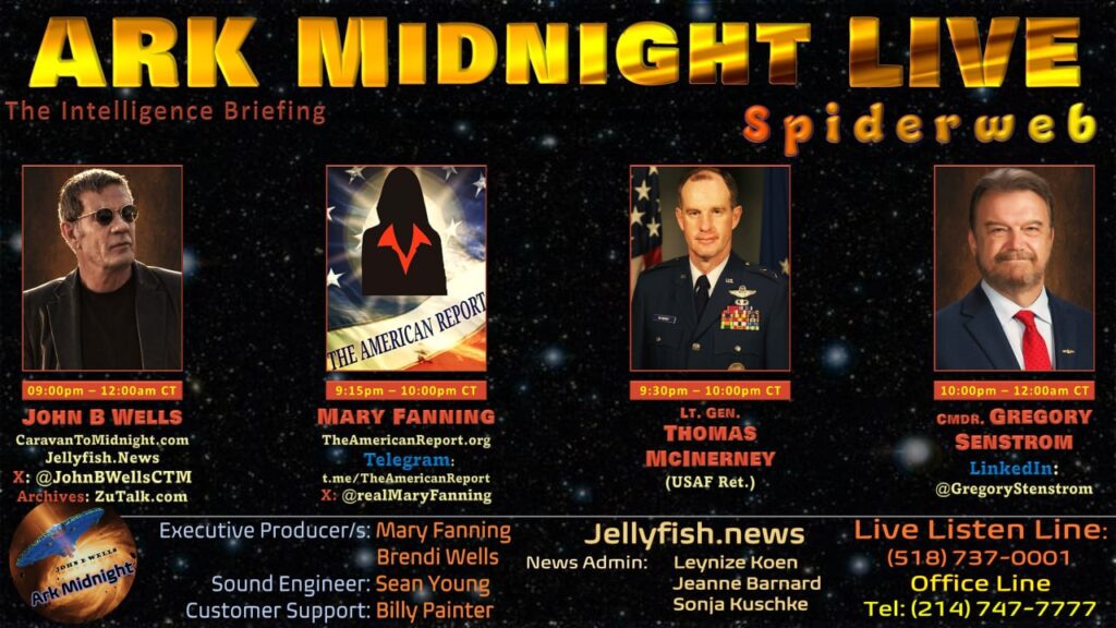 The Intelligence Briefing / Spiderweb: Ark Midnight - Ep. 473