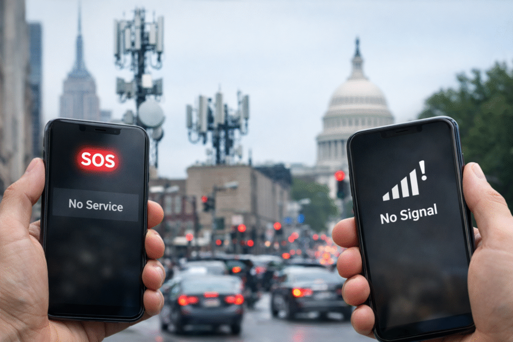 Widespread Verizon Outage Prompts Emergency Alerts in Washington, New York City