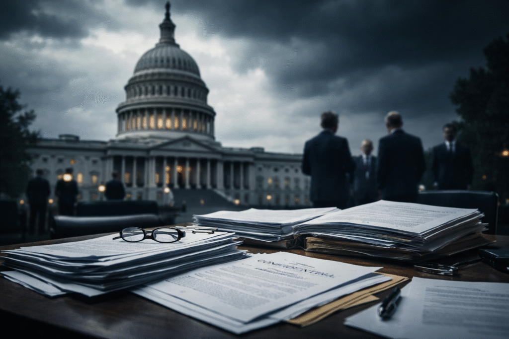 Stormy skies over government deliberations